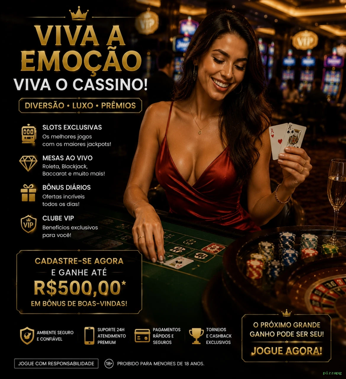 pizzapg app de jogo para jogadores brasileiros